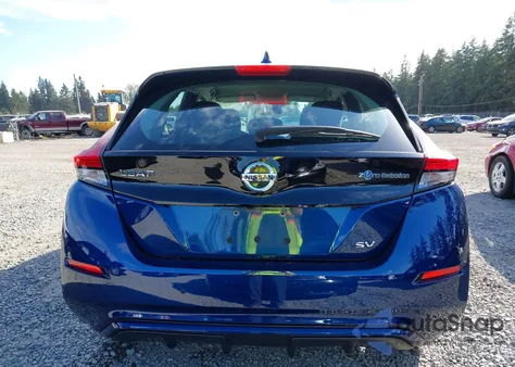 2020 Nissan Leaf Sv 40 Kwh из США, поврежденный, VIN 1N4AZ1CP3LC311598